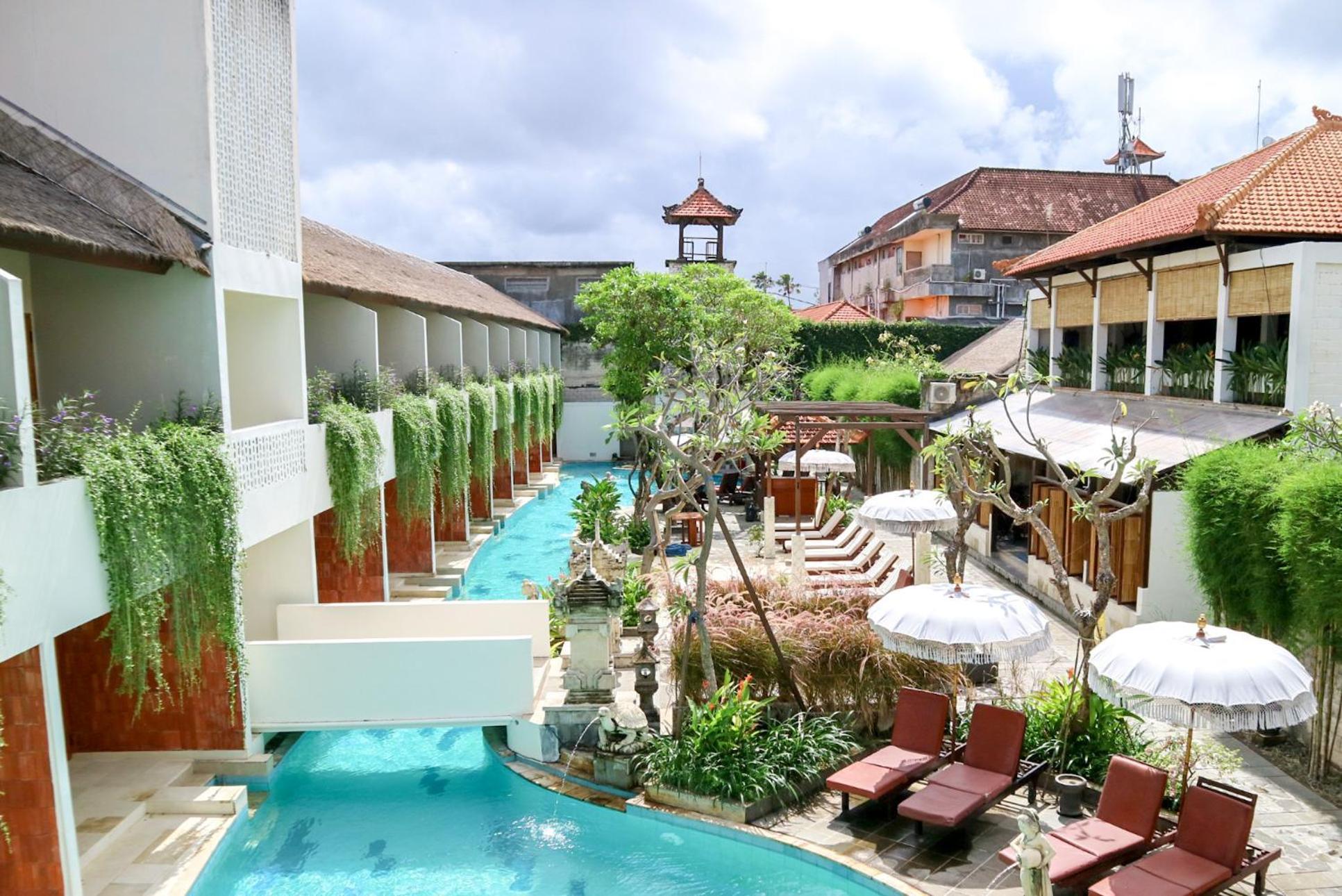 The Lagoon Bali Pool Hotel And Suites Legian Exterior foto